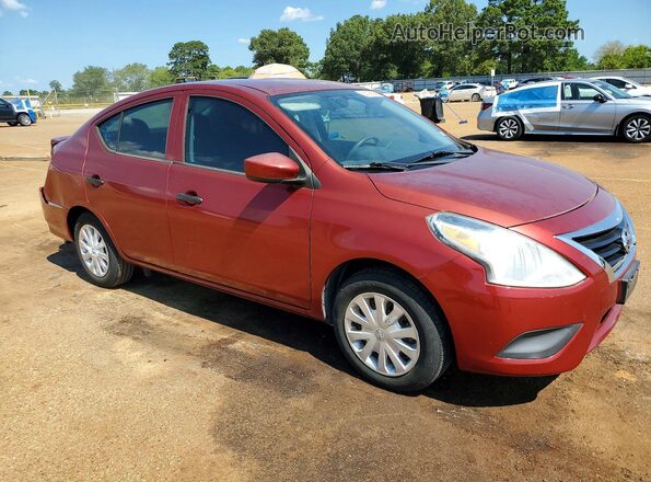 3N1CN7AP8GL908179 2016 NISSAN VERSA Red Front right
