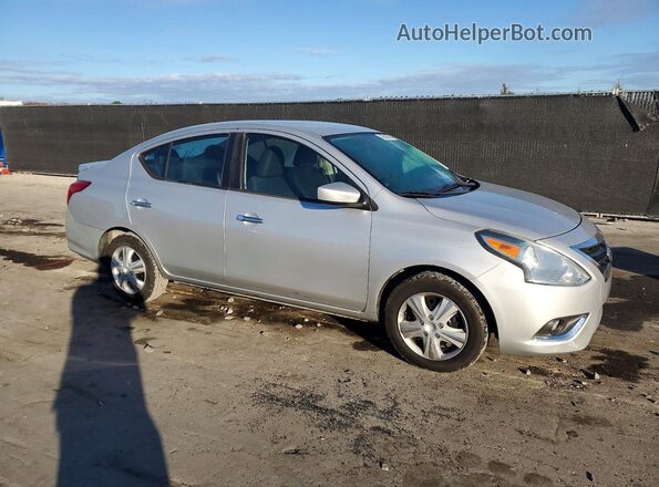 3N1CN7AP8GL913804 2016 NISSAN VERSA Silver Передня права чверть