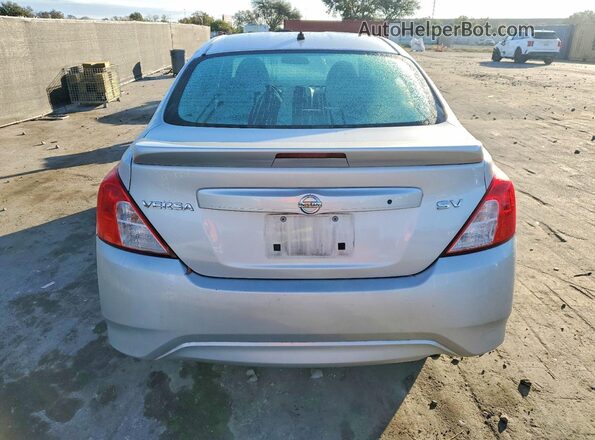 3N1CN7AP8GL913804 2016 NISSAN VERSA Silver Вид ззаду