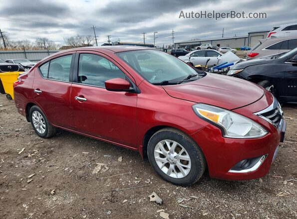 3N1CN7AP8GL916508 2016 NISSAN VERSA Red Առջևի աջ