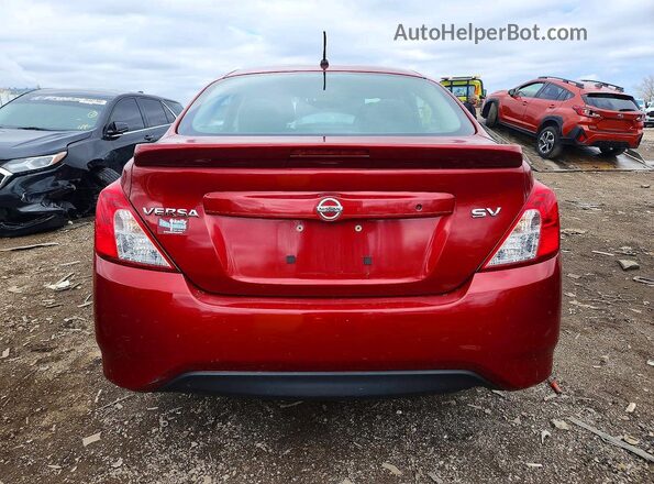 3N1CN7AP8GL916508 2016 NISSAN VERSA Red Հետևի տեսք