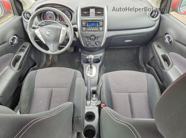 3N1CN7AP8GL916508 2016 NISSAN VERSA Red Առջևի վահանակի տեսք