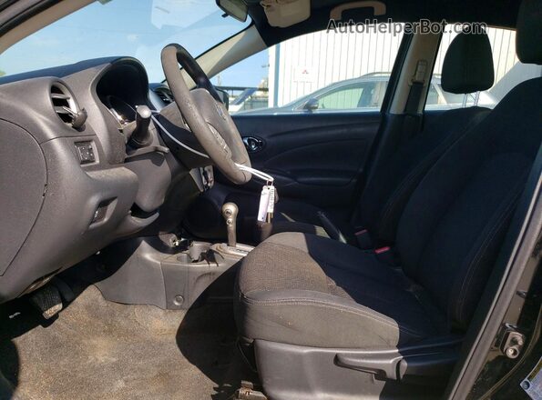 3N1CN7AP8HL802333 2017 NISSAN VERSA Black Սալոնի դիմացի տեսք