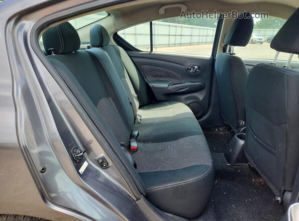3N1CN7AP8KL848588 2019 NISSAN VERSA Gray უკანა სავარძლების ხედი