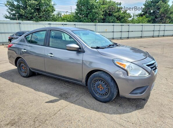 3N1CN7AP8KL848588 2019 NISSAN VERSA Gray წინა მარჯვენა