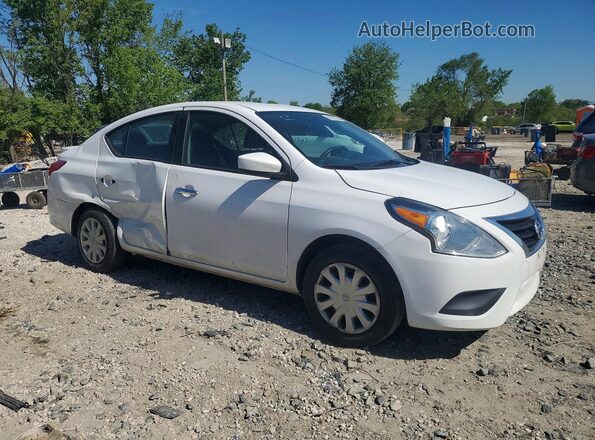 3N1CN7AP8KL852253 2019 NISSAN VERSA White წინა მარჯვენა