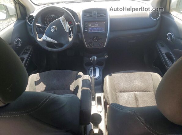 3N1CN7AP8KL852253 2019 NISSAN VERSA White წინა პანელის ხედი