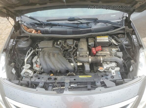 3N1CN7AP8KL863835 2019 NISSAN VERSA Серый Вид задней части салона