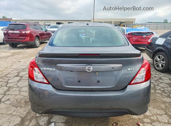 3N1CN7AP8KL870932 2019 NISSAN VERSA Silver Widok z tyłu