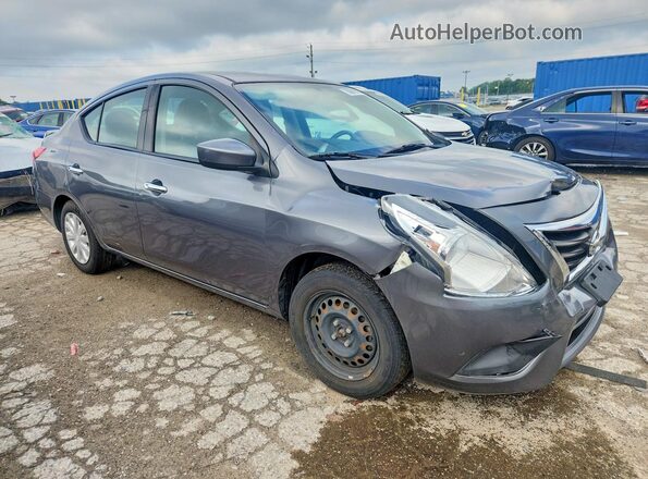 3N1CN7AP8KL870932 2019 NISSAN VERSA Silver Przód prawy