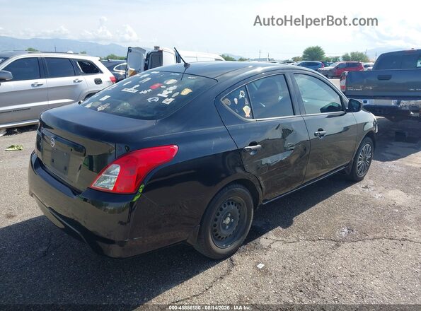 3N1CN7AP8KL880036 2019 NISSAN VERSA Черный Задняя правая четверть