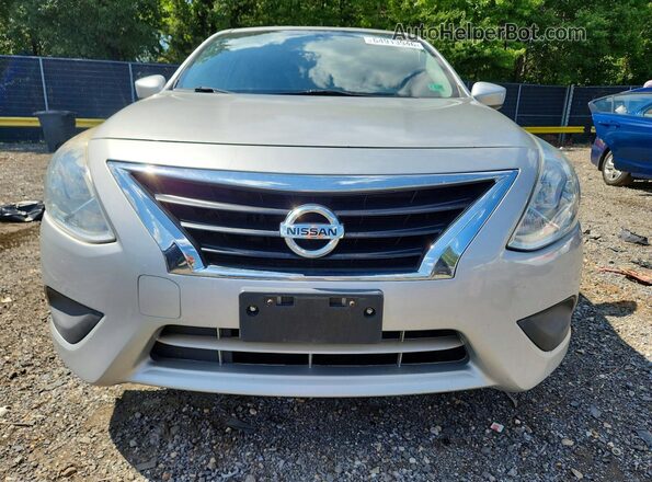 3N1CN7AP9GL828552 2016 NISSAN VERSA Silver Դիմացի տեսք
