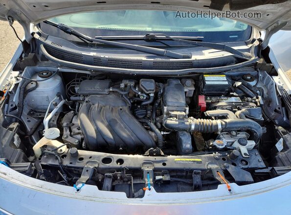 3N1CN7AP9GL842189 2016 NISSAN VERSA Silver Սալոնի հետևի տեսք