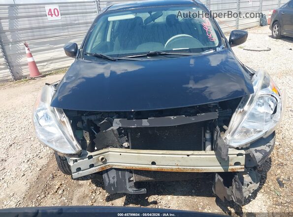 3N1CN7AP9GL867335 2016 NISSAN VERSA Black Widok zestawu wskaźników