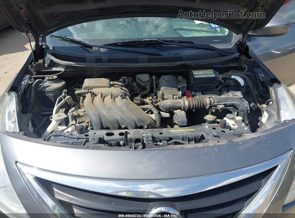 3N1CN7AP9GL883325 2016 NISSAN VERSA Gray Вид ззаду