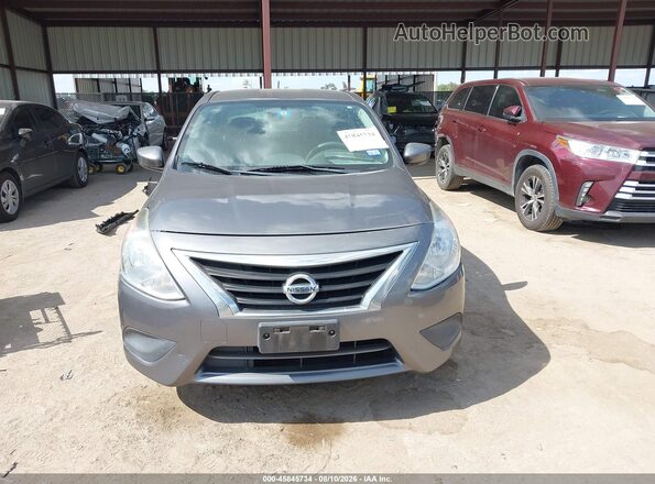 3N1CN7AP9GL883325 2016 NISSAN VERSA Gray Вид задньої частини салону
