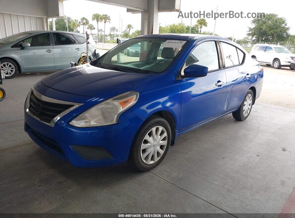 3N1CN7AP9GL890551 2016 NISSAN VERSA Blue Vista tres cuartos delantera izquierda