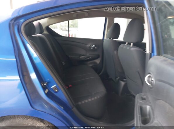 3N1CN7AP9GL890551 2016 NISSAN VERSA Blue Vista de la etiqueta del VIN