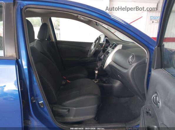3N1CN7AP9GL890551 2016 NISSAN VERSA Blue Vista interior delantera