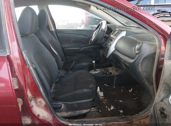 3N1CN7AP9HK424061 2017 NISSAN VERSA Red წინა სალონის ხედი