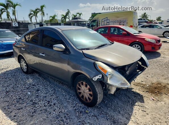 3N1CN7AP9HK433357 2017 NISSAN VERSA Beige Delantero derecho