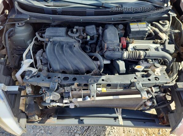 3N1CN7AP9HK433357 2017 NISSAN VERSA Beige Vista interior trasera