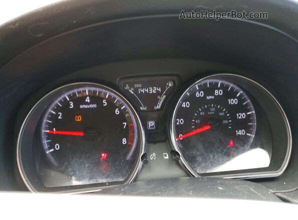 3N1CN7AP9JL858559 2018 NISSAN VERSA White Instrument cluster view