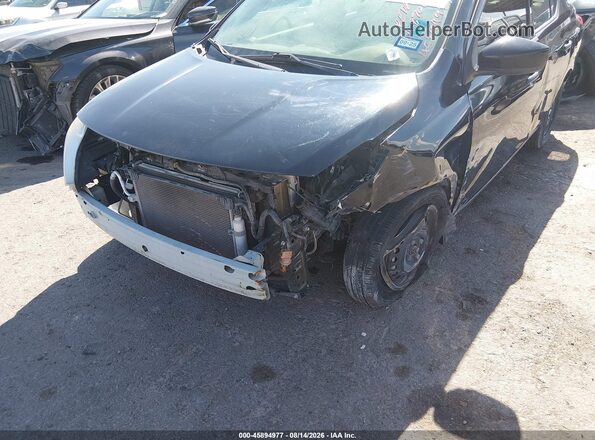 3N1CN7AP9KL819472 2019 NISSAN VERSA Black Widok z przodu