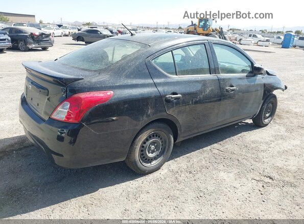 3N1CN7AP9KL825028 2019 NISSAN VERSA Black უკანა მარჯვენა