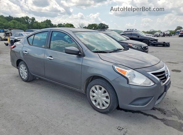 3N1CN7AP9KL863908 2019 NISSAN VERSA Gray Առջևի աջ