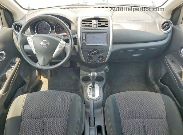 3N1CN7AP9KL863908 2019 NISSAN VERSA Gray Առջևի վահանակի տեսք