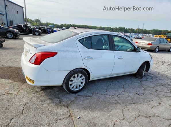 3N1CN7AP9KL874455 2019 NISSAN VERSA White Задня права чверть