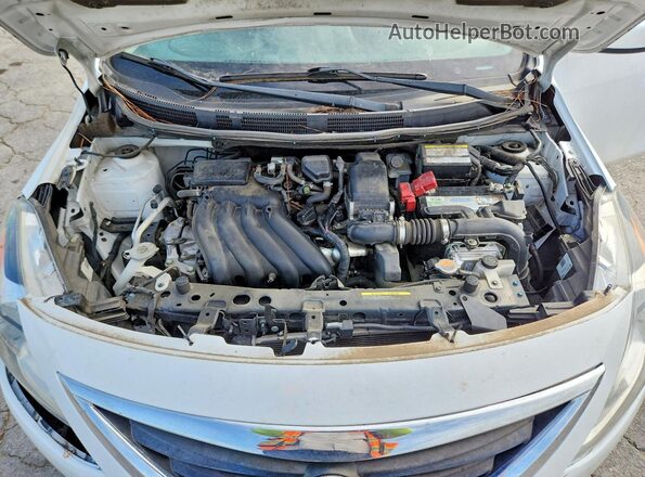 3N1CN7AP9KL874455 2019 NISSAN VERSA White Вид задньої частини салону