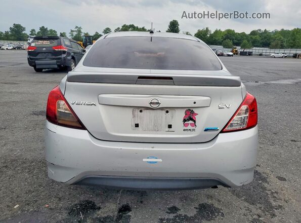 3N1CN7APXGL836661 2016 NISSAN VERSA Silver Rear view