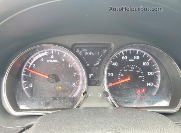 3N1CN7APXGL836661 2016 NISSAN VERSA Silver Instrument cluster view