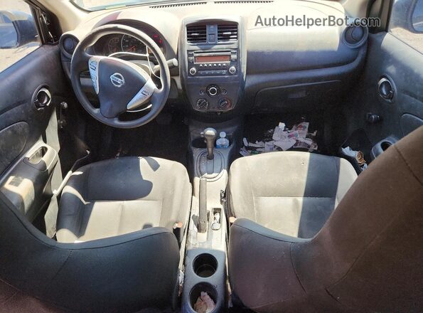 3N1CN7APXGL847899 2016 NISSAN VERSA Blue Առջևի վահանակի տեսք