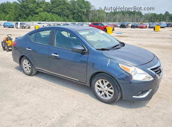 3N1CN7APXGL891126 2016 NISSAN VERSA Blue Передня права чверть