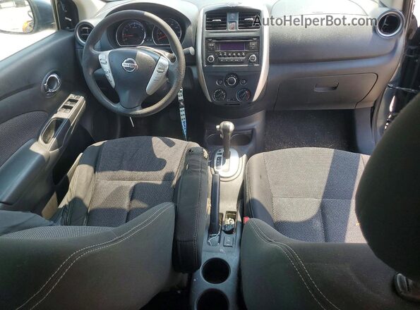 3N1CN7APXGL891126 2016 NISSAN VERSA Blue Вид панелі приладів