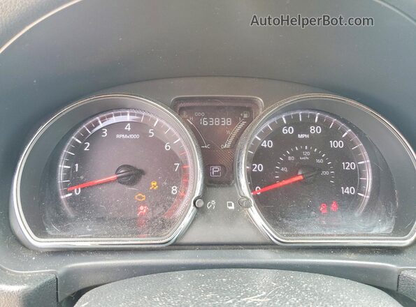3N1CN7APXGL891126 2016 NISSAN VERSA Blue Вид щитка приладів