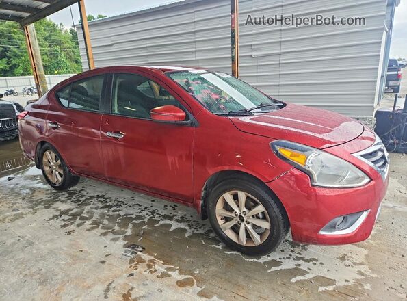 3N1CN7APXGL910256 2016 NISSAN VERSA Red Передня права чверть