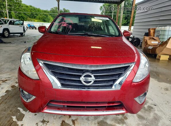3N1CN7APXGL910256 2016 NISSAN VERSA Red Вид спереду