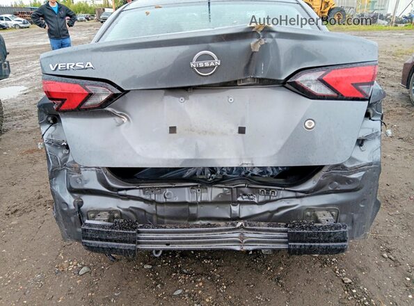 3N1CN8BV7SL845989 2025 NISSAN VERSA Gray Rear view