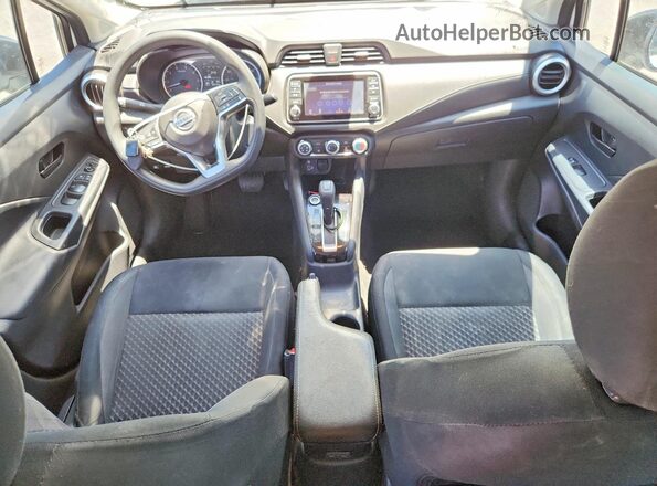 3N1CN8DV0LL897835 2020 NISSAN VERSA White Вид панелі приладів