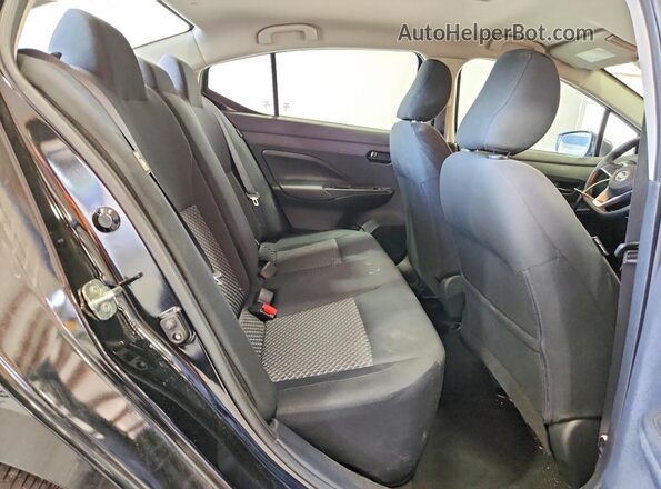 3N1CN8DV0LL910566 2020 NISSAN VERSA Black Вид задніх сидінь