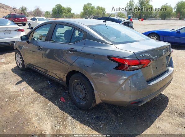 3N1CN8DV0ML857482 2021 NISSAN VERSA Gray Задня ліва чверть