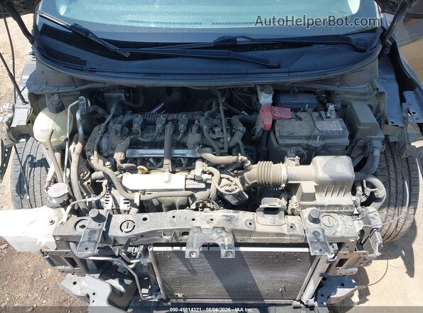 3N1CN8DV0ML857482 2021 NISSAN VERSA Gray Вид ззаду