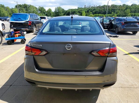 3N1CN8DV0ML872774 2021 NISSAN VERSA Gray Front interior view