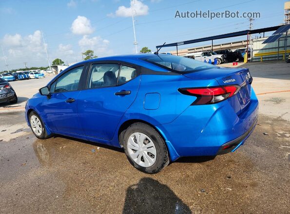 3N1CN8DV0ML910925 2021 NISSAN VERSA Blue Trasero izquierdo