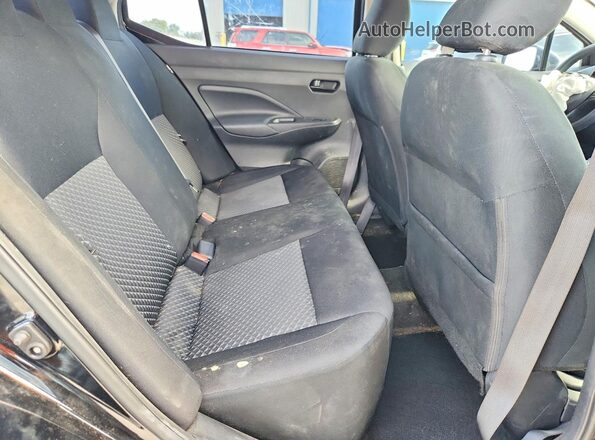 3N1CN8DV0RL877643 2024 NISSAN VERSA Black Widok tylnych siedzeń