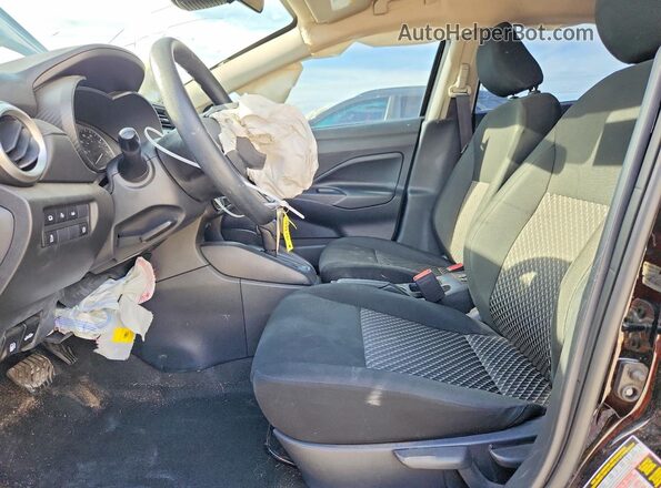 3N1CN8DV0RL877643 2024 NISSAN VERSA Black Widok wnętrza z przodu